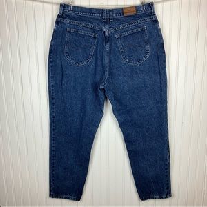 Lee Jeans Tapered Leg Vintage Dark Wash 100% Cotton